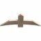 Ekena Millwork Bellingham Rough Sawn Timber Gable Bracket, Douglas Fir, 48"W x 18"H x 2"D x 6"F, 9/12 Pitch GBW048X18X0206BEL00RDF - alternate 3
